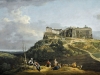 Pevnost Königstein na obraze z poloviny 18. století